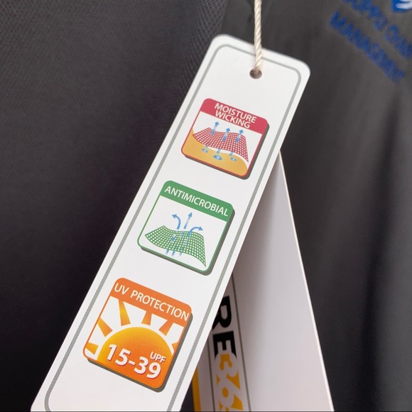 Core 365 Duke Health mens polo shirt grey XL - Picture 10 of 14